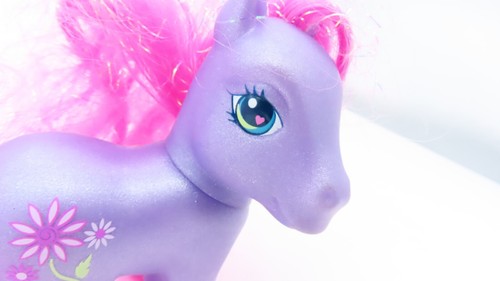 My Little Pony MLP G3 Petal Blossom Super Long Hair Pony - Picture 3 of 14