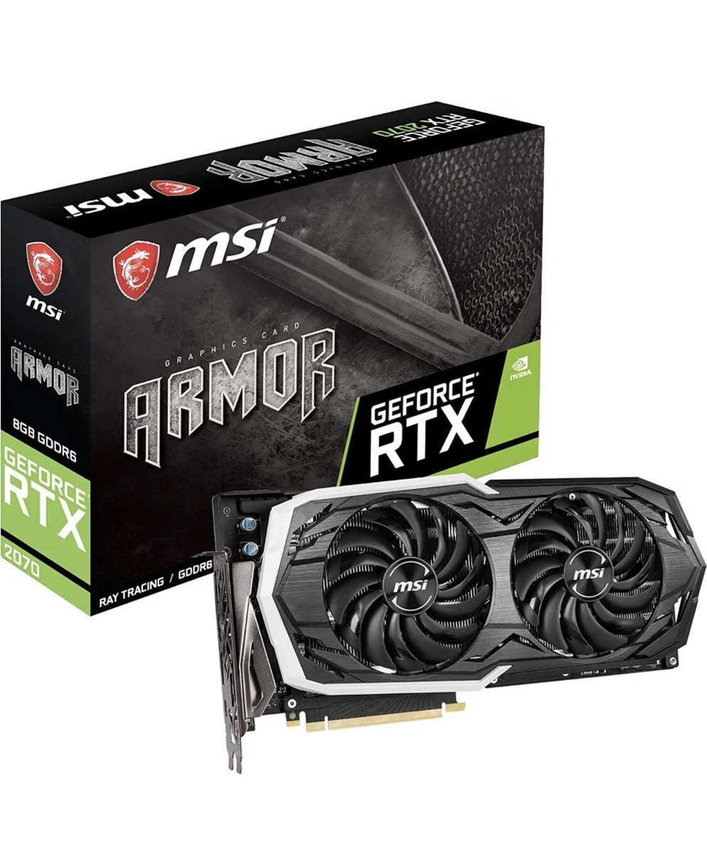 MSI NVIDIA GeForce RTX 2070 NVIDIA Computer Graphics Cards for