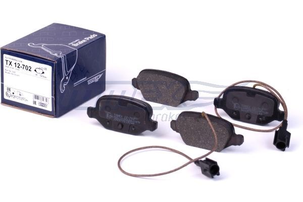 Tomex Brakes BremsbeläGe Bremsbelegsatz Hinten Passend FüR Fiat 500-image