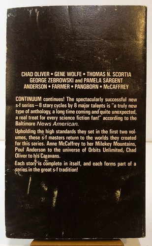 Continuum 3 - Excellent Vintage 1974 Science Fiction Short Stories Collection - Imagen 2 de 3