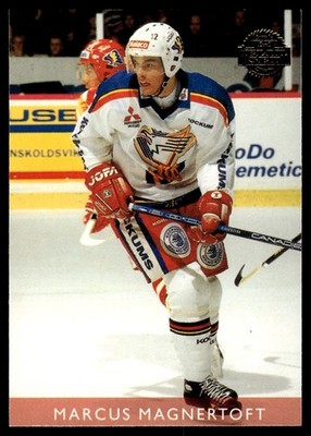 1995-96 Leaf Elit Set Sweden Marcus Magnertoft Malmö IF #89