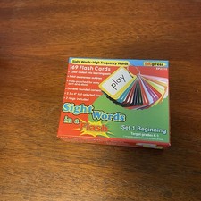 Edupress Sight Words in a Flash Learning System: Set 1, Beginning Grades K - 1