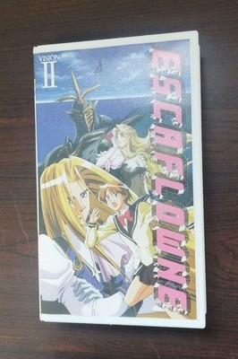 VHS Escaflowne in the Sky VISION II VHS Videotape