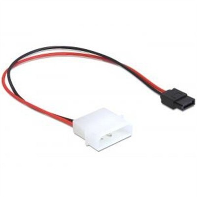 DeLock Kabel Power IDE Molex Stecker > Power SATA 6 Pin # 4043619829132