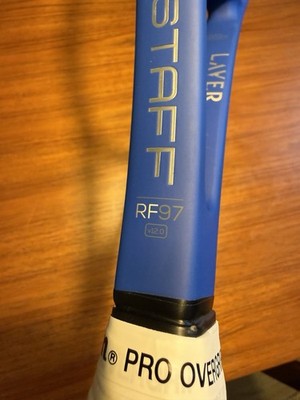 Wilson Pro Staff RF97 Laver Cup Roger Federer Autograph Blue