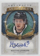 2020-21 Upper Deck Artifacts Auto Facts Mattias Janmark #A-JA Auto 0o6k