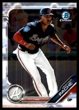 Cristian Pache 2019 Bowman #BCP-62 Braves MLB READ FREE SHIPPING AutographDen