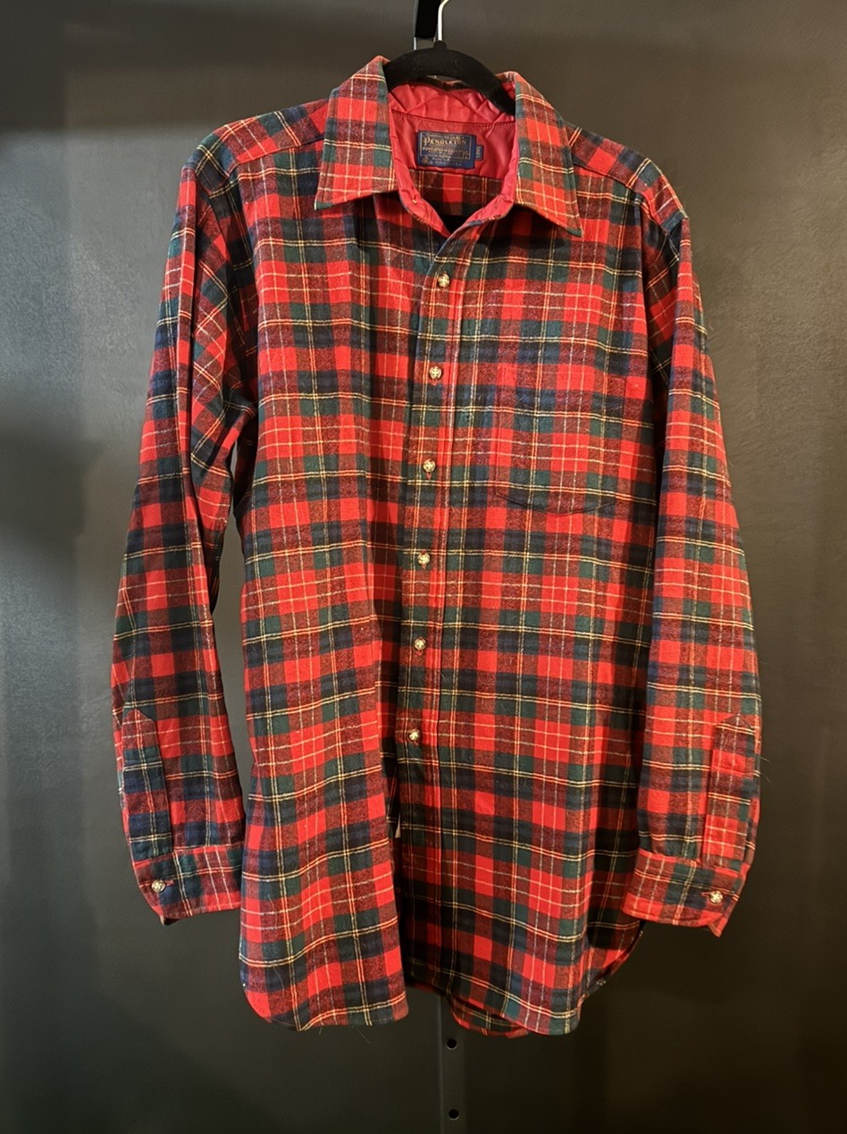 Pendleton 100% Virgin Wool Flannel Authentic Chri… - image 1