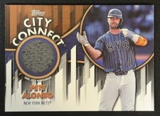 Pete Alonso 2026 Topps Baseball Series 1 City Connect Relic #CC-PA 34/50