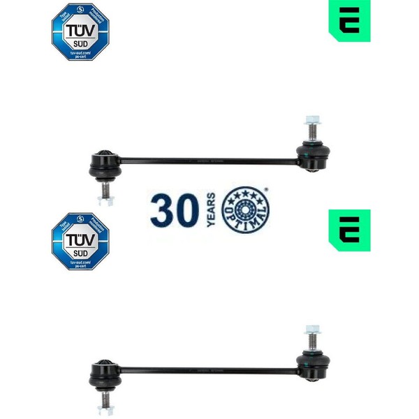 2X Stange/Strebe FüR Stabilisator Optimal G7-1634 2 PendelstüTzen Stabi-image