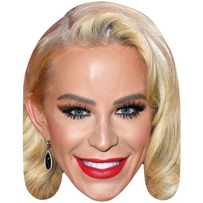 Gigi wunderschöner (Lippenstift) großer Kopf. Größer als das Leben Maske.