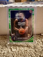 2025–26 Topps Bowman Chrome Anthony Edwards #/99 Timberwolves