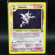 Haunter 6/62 Unlimited Holo Rare Fossil Pokemon Lightly Played on eBay
