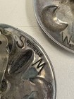 Vintage Sterling Silver 11.90 G Clip On Earrings Floral Design — photo 4