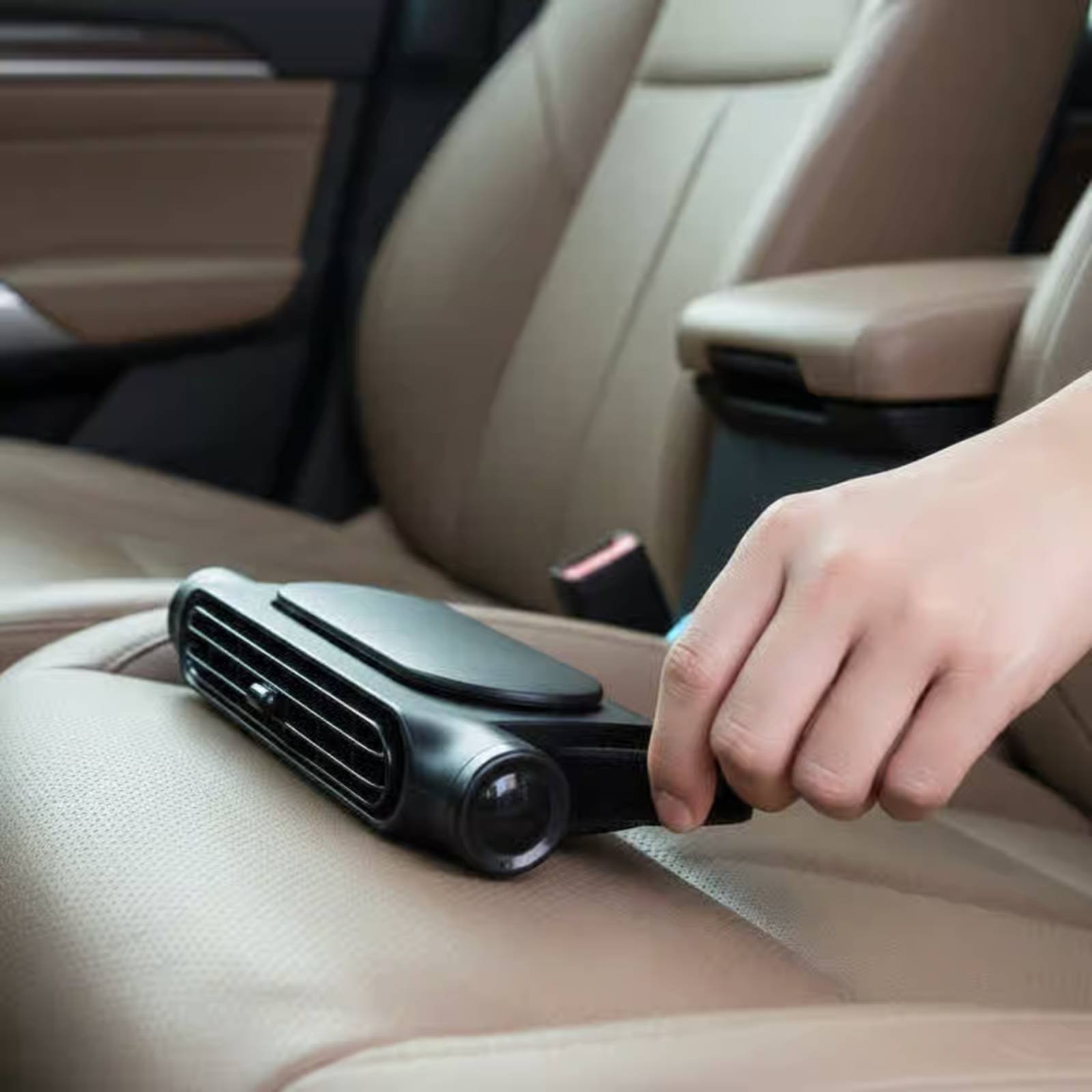 USB Car Seat Cooling Fan Easy Install Quiet