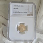 U.S. Mint 2026 American Gold Eagle $5 1/10 oz Gold NGC MS 69