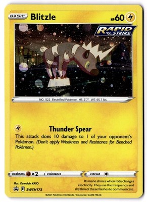 Blitzle - Cosmos Holo Promo SWSH: Sword & Shield Promo SWSH173 NM