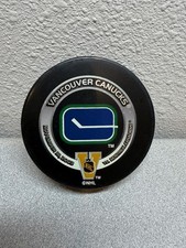 Vancouver Canucks Official Hockey Puck Nov 18, 2003 Vs Canadians
