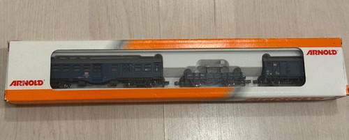 Arnold 0389 Spur N Bauzugset der DB AG sehr selten in OVP Sehr guter Zustand | Condition: Gebraucht
