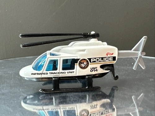 Vintage Hot Wheels Police Force Helicopter