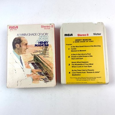 Henry Mancini A Warm Shade of Ivory 8-Track 1971 RCA Stereo 8