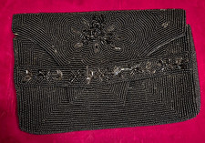 Vintage JAPAN 1960s Beaded Clutch - Evening Wear, Fold Over, Classy