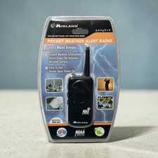 Midland Pocket Weather Alert Radio Model HH-50 NOAA 7 Channels  New Sealed