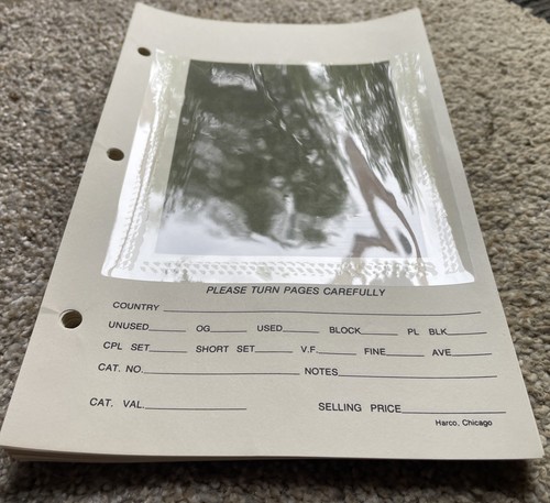 50 Harco Dealer Sales Cards Pages 5.5x8.5 NOS Vintage HECO 3-Ring Binder Black - Picture 2 of 4