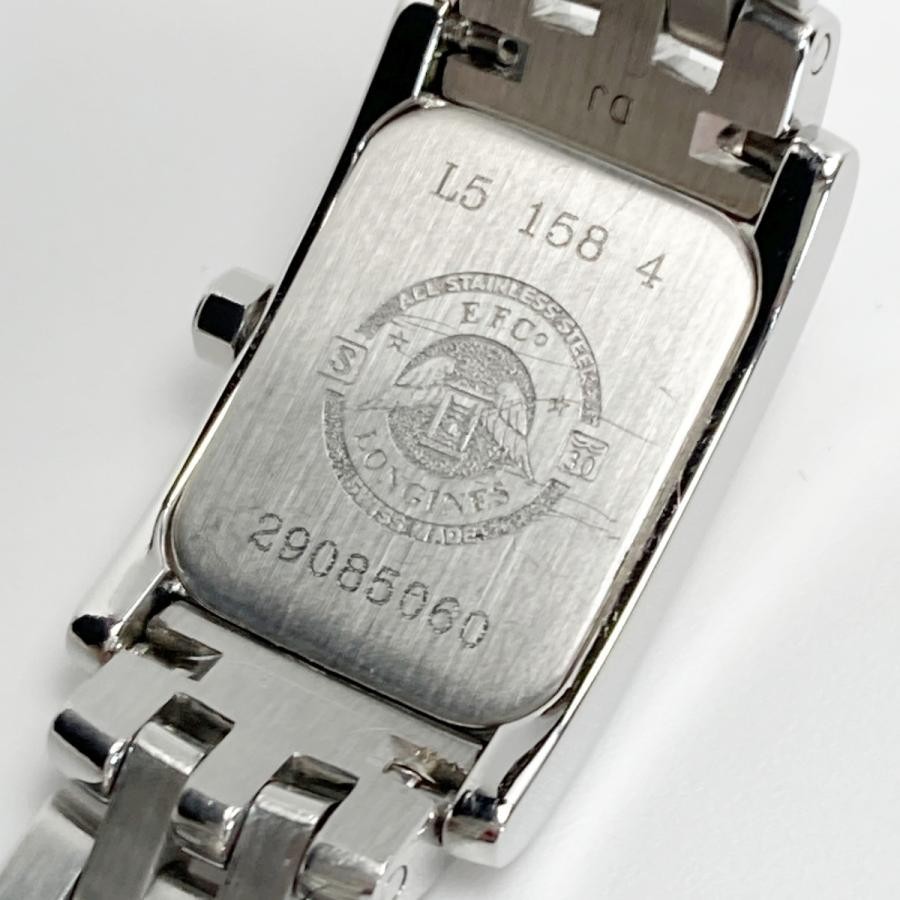 LONGINES DolceVita L5.158.4 Pink Quartz Stainless 16mm Ladies Watch From JAPAN image 5