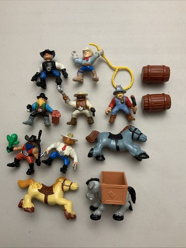 Vintage 1996 Fisher Price Great Adventures Western Cowboy FPT12944 Buckaroo Bull