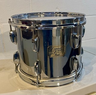 Vintage PEARL Export Series 8x10 Rack Tom Chrome EXC!