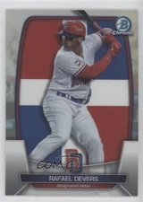 2023 Bowman Chrome WBC Flag Variations Refractor /499 Rafael Devers #WBC-20 11s9