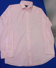 EUC DESIGNER TOMMY HILFIGER CASUAL DRESS BUTTON UP PINK SHIRT WOMEN'S SIZE 18