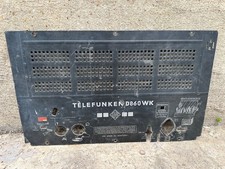 Rückwand backside  TELEFUNKEN 898 WK Röhren...