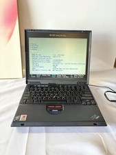 Vintage IBM ThinkPad T21 Type 2647 Pentium III 256MB 800MHz Laptop Tested