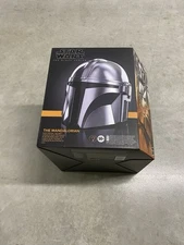 Hasbro Star Wars The Black Series The Mandalorian Premium Electronic Helmet...