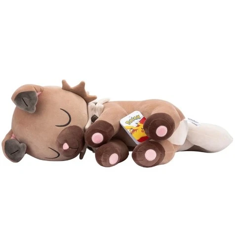 Pokemon Plush Sleeping Rockruff 18 inch plush - Brand New - Jazwares