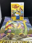 The Simpsons Game (Nintendo Wii, 2007) Complete - Near Mint Condition W/ Poster