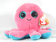 NEW! 2022 TY Beanie Boos - SHELDON the Octopus (Regular Size - 6 inch) NEW MWMTs