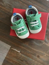 See Kai Run Stevie II SML119U181 First Walker Green/Grey Baby Shoes. Choose Size