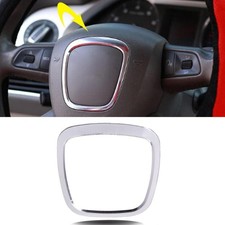 Aluminium Alloy Car Steering Wheel Sticker Decals For Audi A3a4a5a6la8q5q7