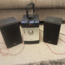 Sony CMT-EH15, Micro Hi-Fi Stereo Component System senza telecomando. nastro non funziona