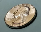 🟅 UNC 1963 90% Silver Wash. 25¢ - 63-Year-Old Coin FREE SHIP