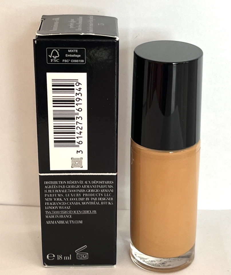 Giorgio Armani Luminous Silk Perfet Glow Flawless Foundation #7.5 18 ml New - Image 2 of 4
