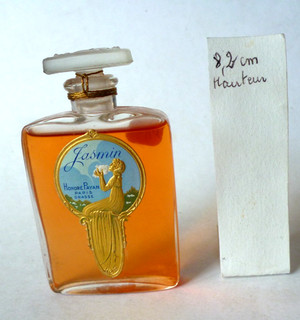 flacon parfum ancien H Payan Grasse plein