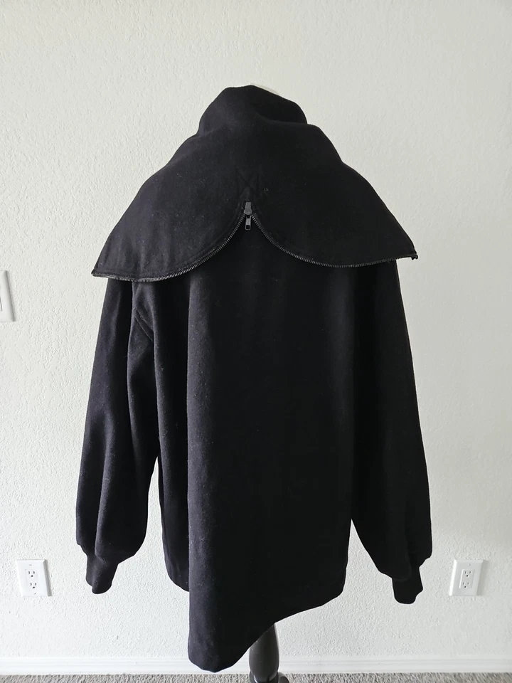 Abrigo Chaqueta Militar Virginia Tech Corp Of Cadets Talla M Capucha Leer Descripción Foto 4 de 4