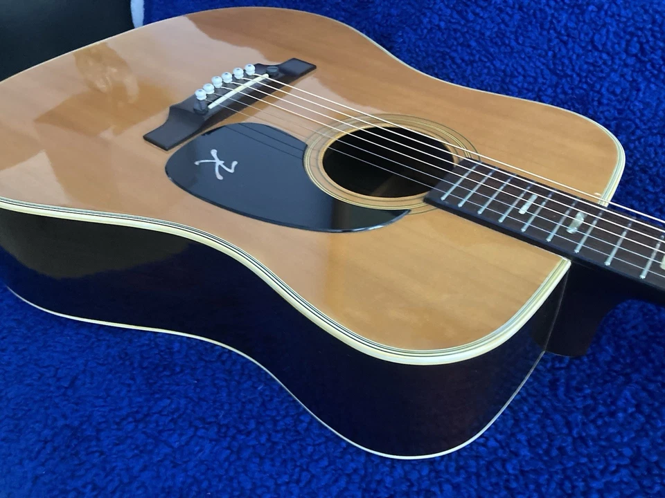 Vintage Kasuga KF 840 Acoustic Guitar, Japan, 1970’s - Image 3 of 4