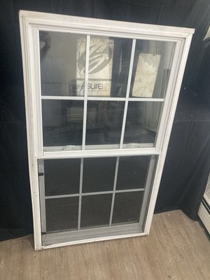 Simonton Asure Double Hung Replacement Window 34-1/4 W X 58-1/2 H See Notes
