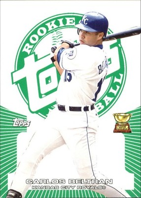 2005 Topps Rookie Cup Green #116 Carlos Beltran/199 - NM-MT