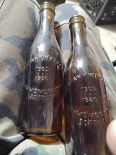 Coke Anniversary Bottles 1905 1980